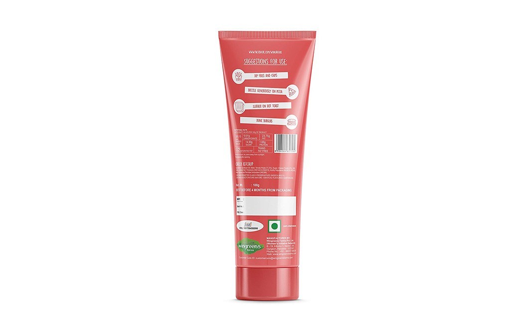 Wingreens Farms Cheesy Ketchup    Tube  100 grams
